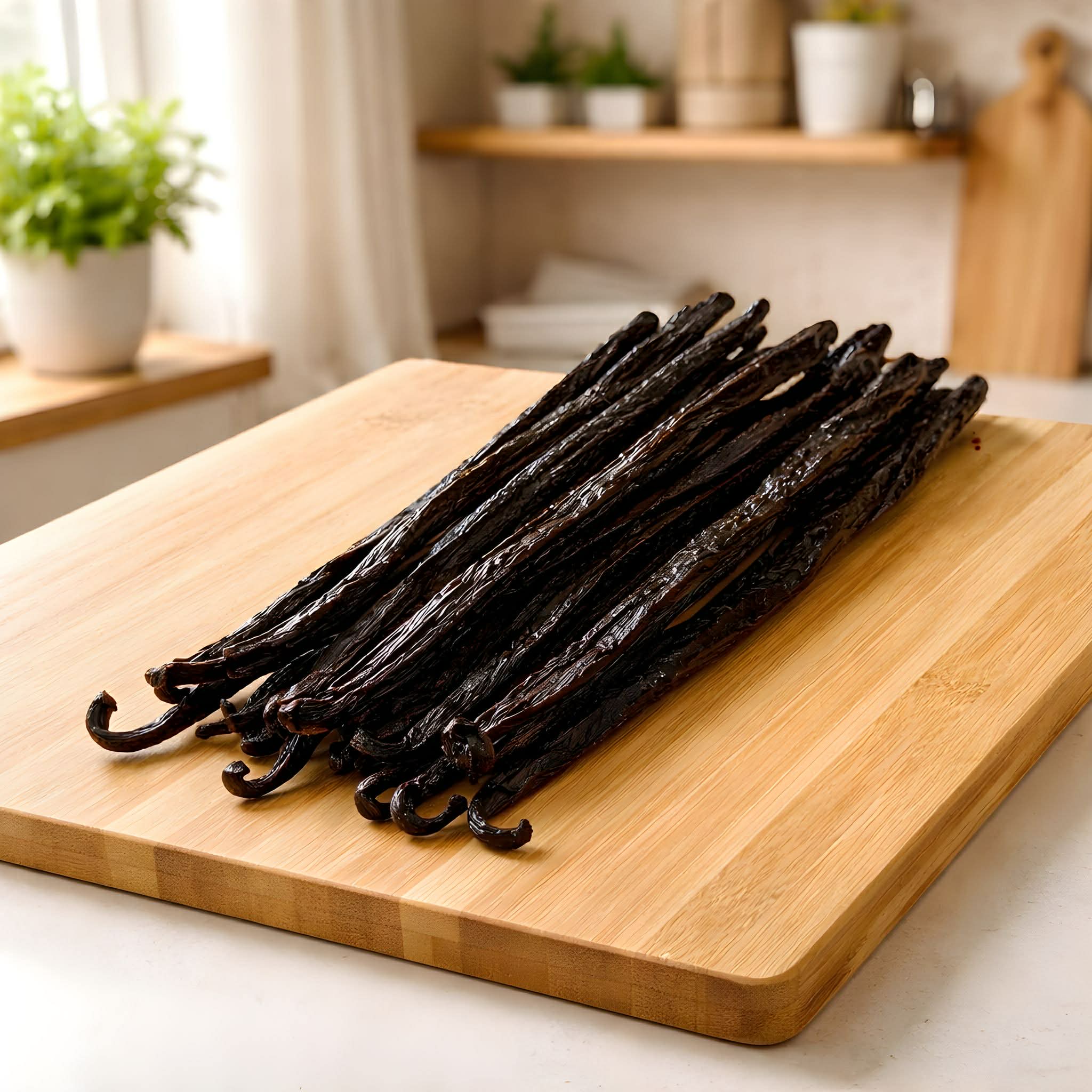 Baccelli di Vaniglia Tipo MEXIC 100g – Naturali dal Madagascar (Qualità A)