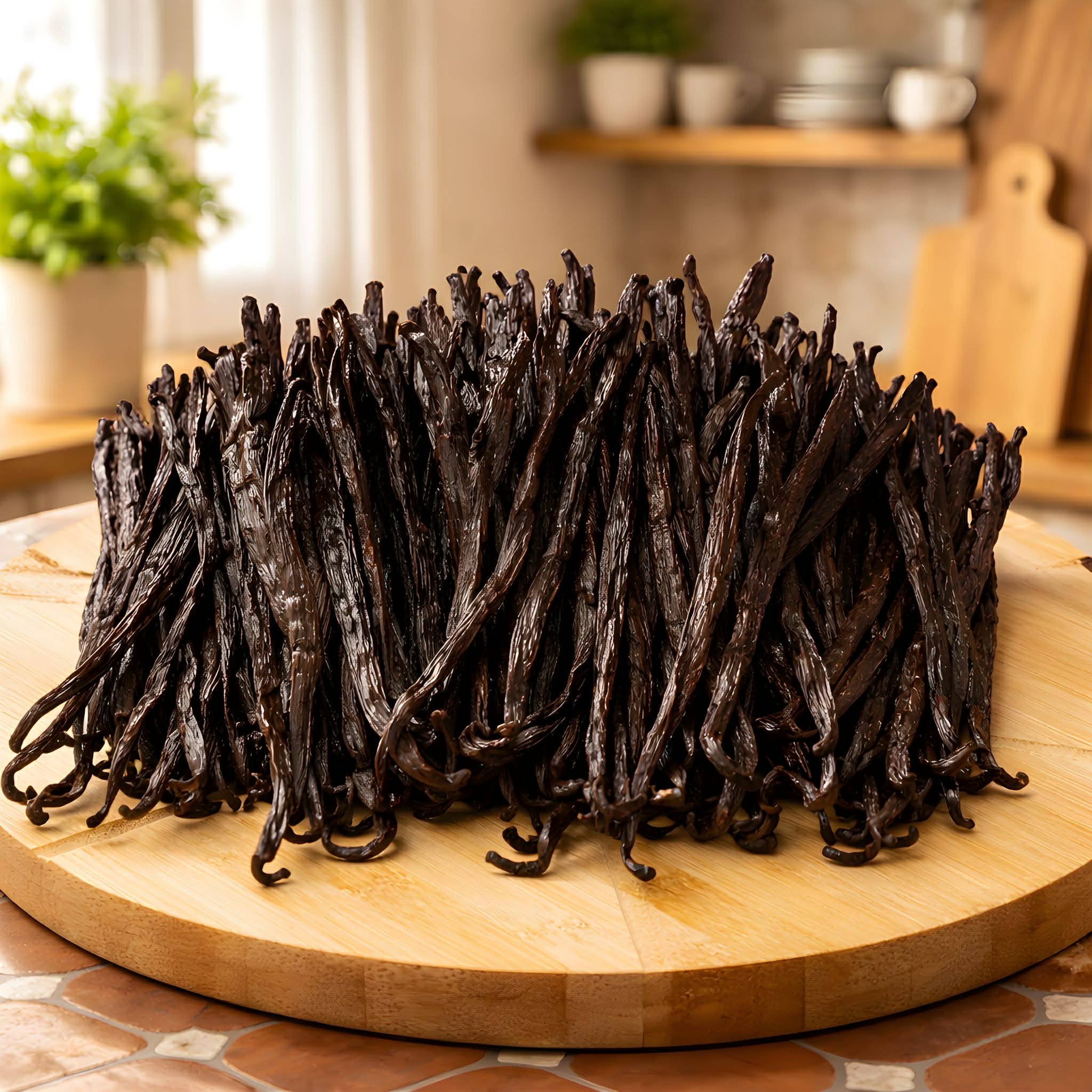 Baccelli di Vaniglia Bourbon Madagascar 1 Kg – Qualità A Premium (17-20 cm)