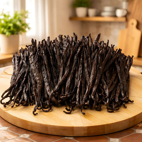 Baccelli di Vaniglia Bourbon Madagascar 1 Kg – Qualità A Premium (17-20 cm)