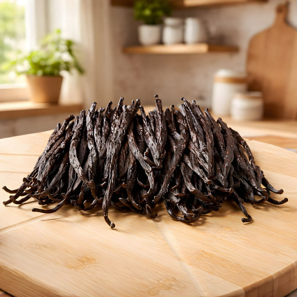 Baccelli di Vaniglia Bourbon Madagascar 500g – Qualità A Premium (17-20 cm)