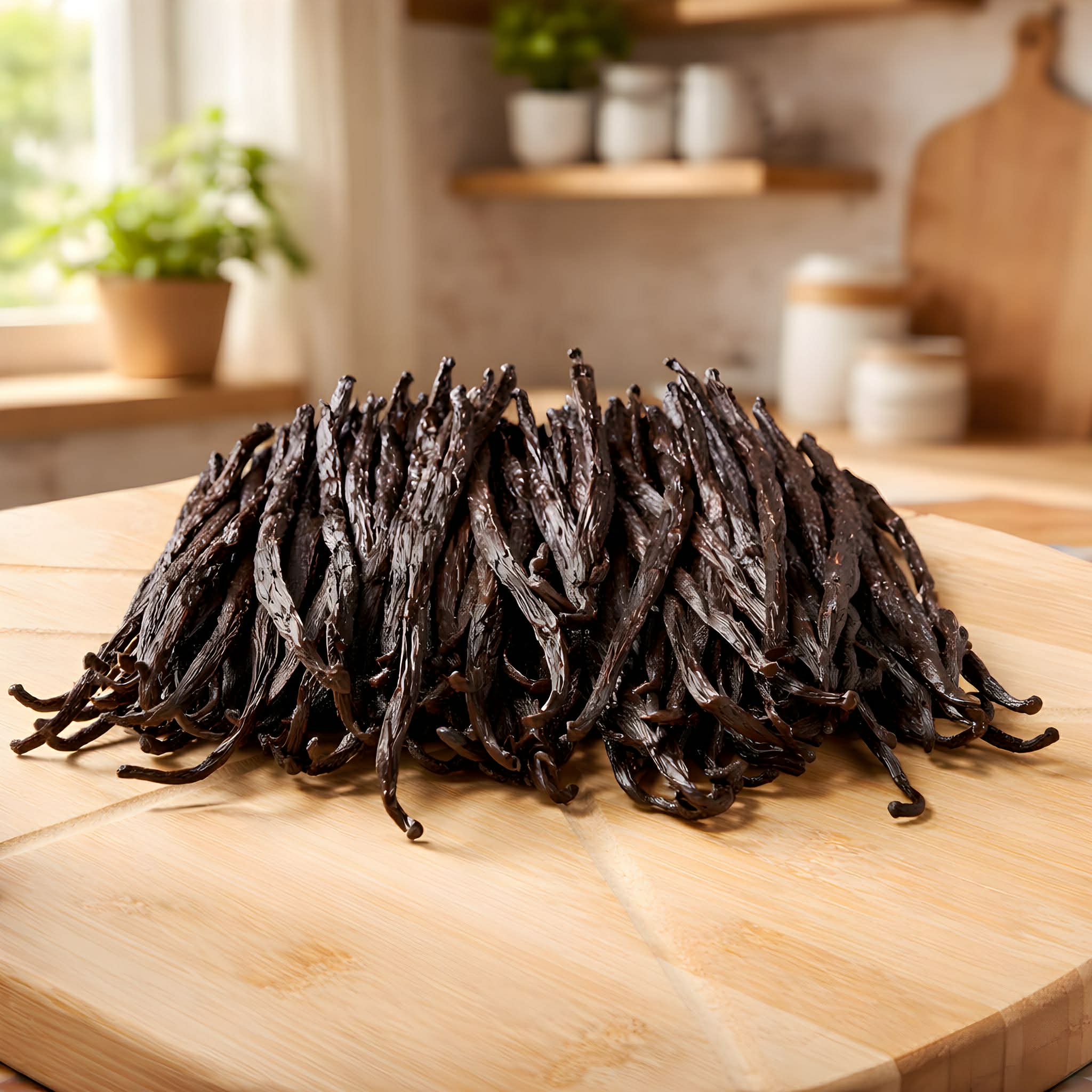 Baccelli di Vaniglia Bourbon Madagascar 500g – Qualità A Premium (17-20 cm)