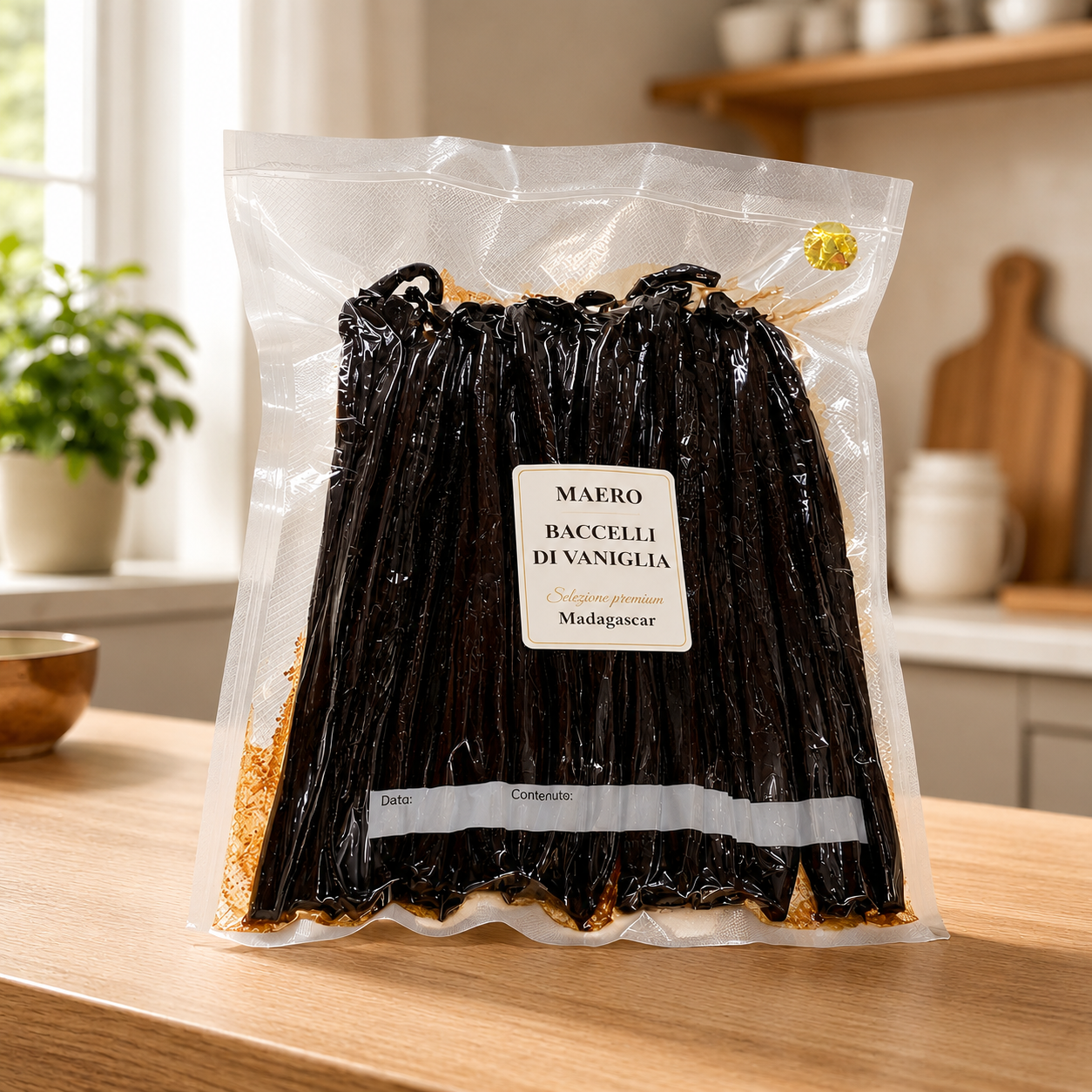 Baccelli di Vaniglia Tipo MEXIC 500g – Naturali dal Madagascar (Qualità A)