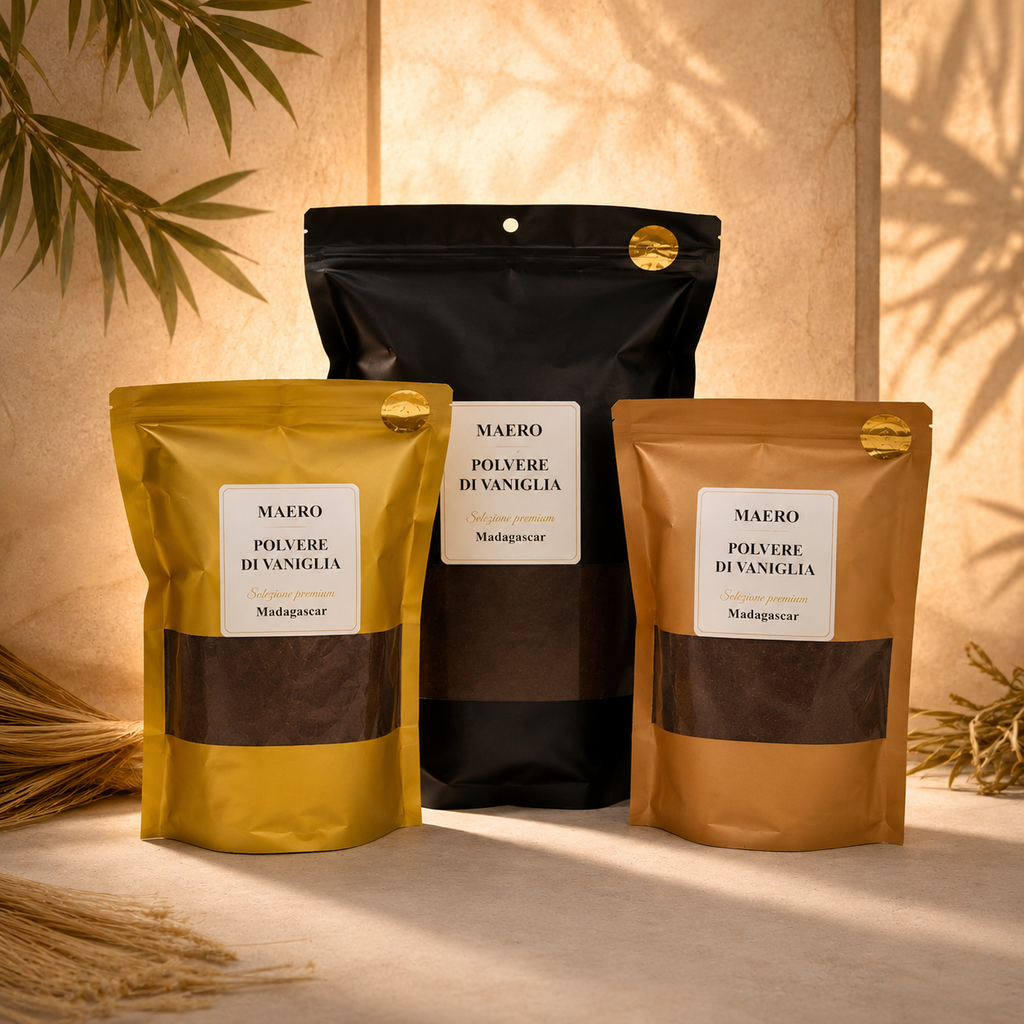 Polvere di Vaniglia Naturale Madagascar 200g – Qualità Premium 100% Pura